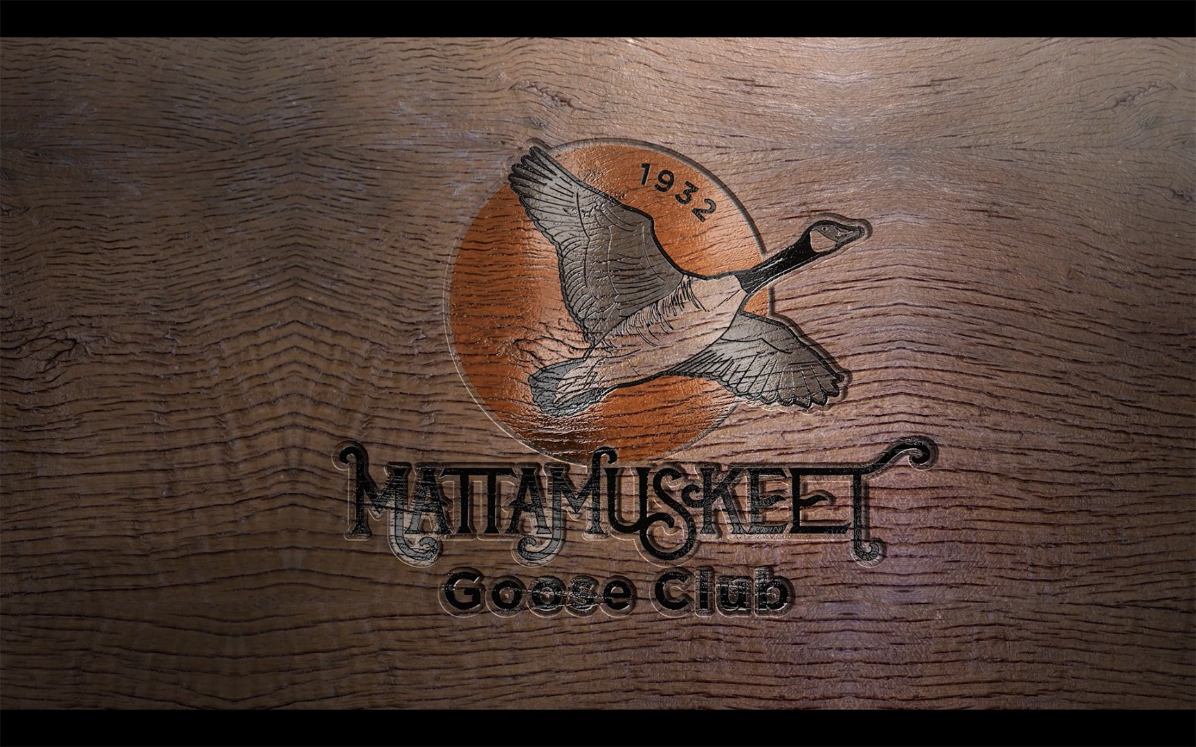 Mattamuskeet Logo Smathers & Branson Needlepoint Dog Collar (Navy) -  Mattamuskeet Goose Club